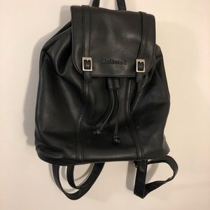 Small leather backpack